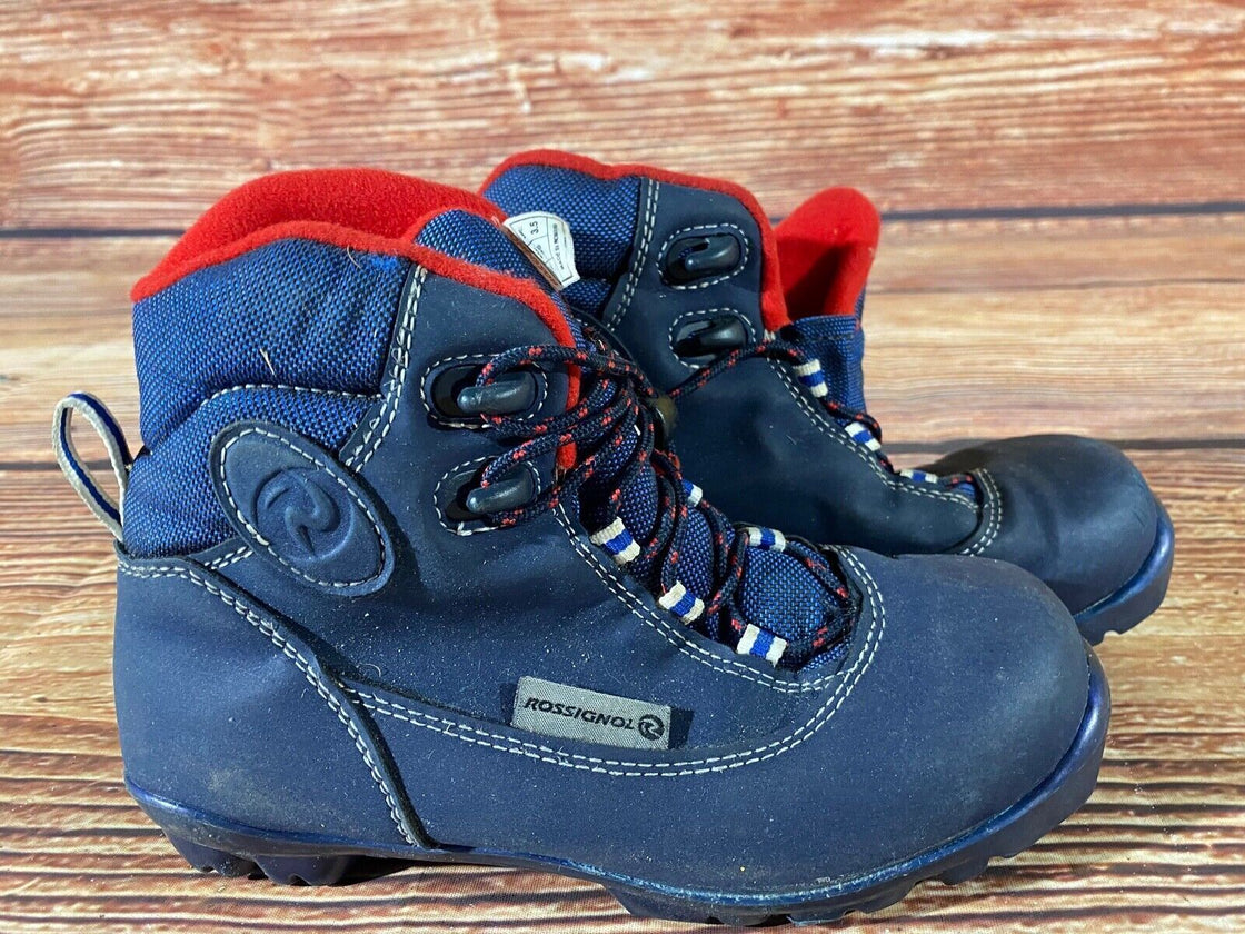 Rossignol Kids Nordic Cross Country Ski Boots Size EU35 US3.5 NNN O178