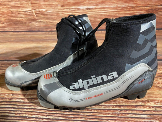 Alpina T10jr Cross Country Ski Boots Classic NNN EU 34 US 3 Kids 225mm A-1267