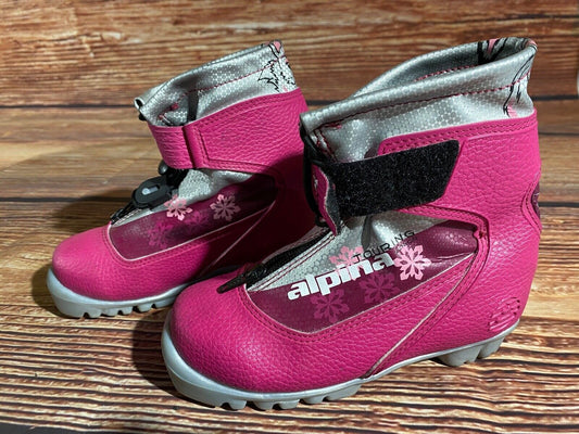 Alpina Frost Cross Country Ski Boots Classic NNN EU 30 US 12 Kids 200mm A-1348
