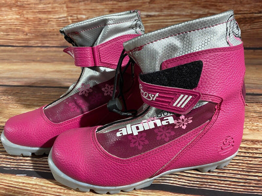 Alpina Frost Cross Country Ski Boots Classic NNN EU 36 US 4.5 Kids 235mm A-1188