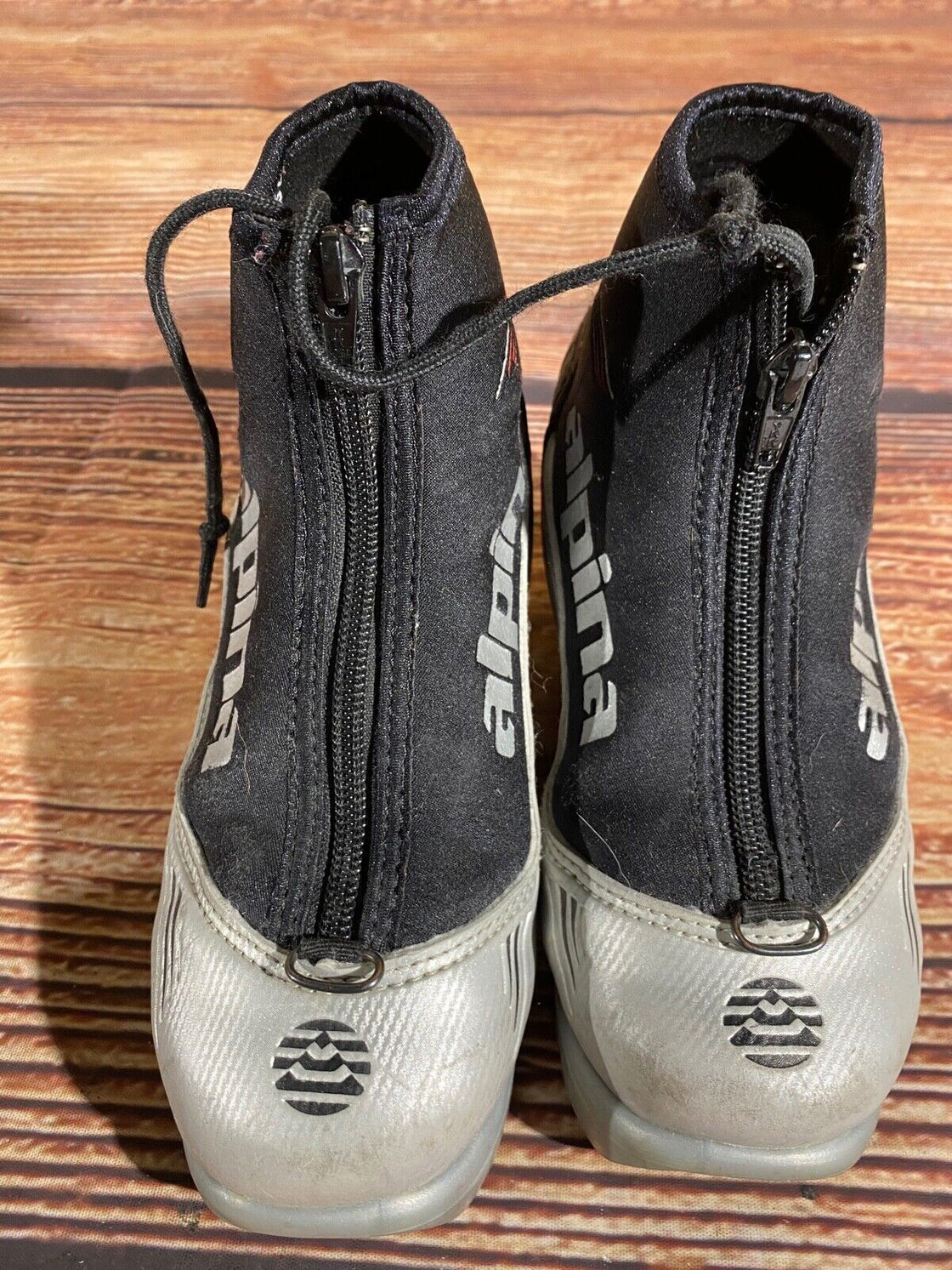 Alpina ST10jr Kids Nordic Cross Country Ski Boots Size EU31 US12.5 NNN A-1263