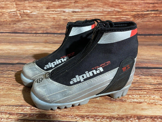 Alpina ST10jr Cross Country Ski Boots Classic NNN EU 28 US 10.5 Kids A-1217