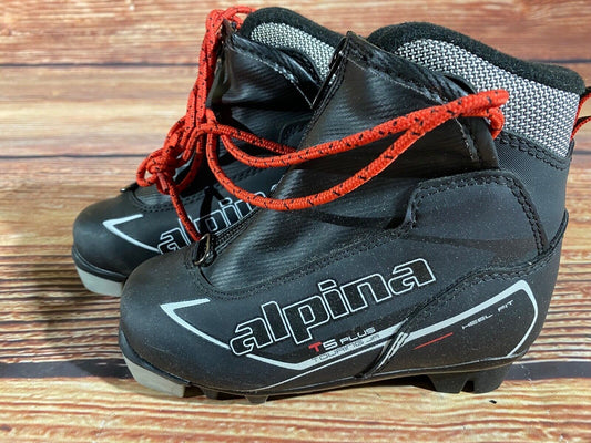 Alpina T5plus Cross Country Ski Boots Classic NNN EU 28 US 10.5 Kids A-1305