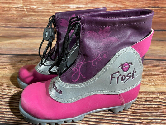 Alpina Frost Cross Country Ski Boots Classic NNN EU 31 US 13 Kids 210mm A-1287
