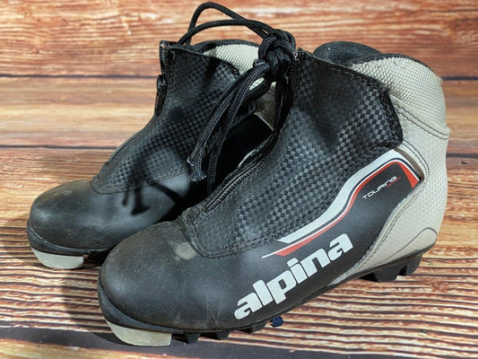 Alpina Touring Cross Country Ski Boots Classic NNN EU 32 US 1.5 Kids A-1141