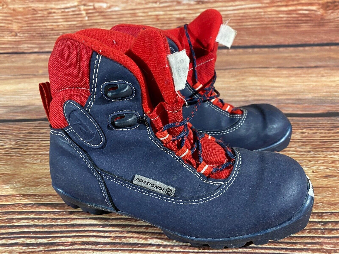 Rossignol Kids Nordic Cross Country Ski Boots Size EU35 U3.5 NNN O31