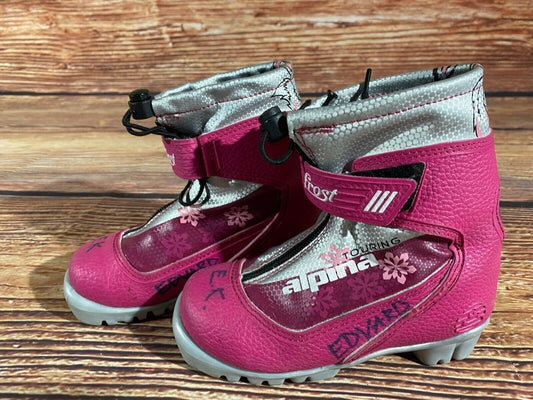Alpina Frost Cross Country Ski Boots Classic NNN EU 29 US 11.5 Kids 195mm A-1190