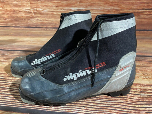 Alpina ST10jr Cross Country Ski Boots Classic NNN EU 36 US 4.5 Kids 235mm A-1171