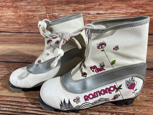 Rossignol Cross Country Ski Boots Classic NNN EU 33 US 2 Kids 215mm O322