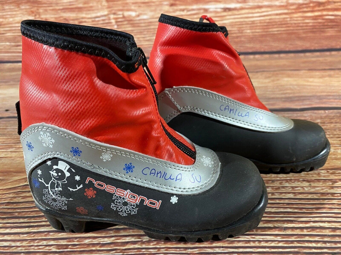 Rossignol Kids Nordic Cross Country Ski Boots Size EU29 US11 NNN O197