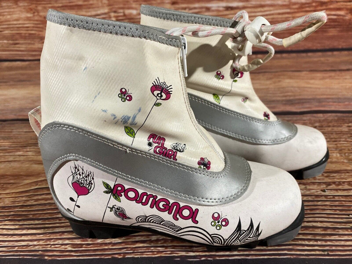 Rossignol Kids Nordic Cross Country Ski Boots Size EU32 US1.5 NNN O49