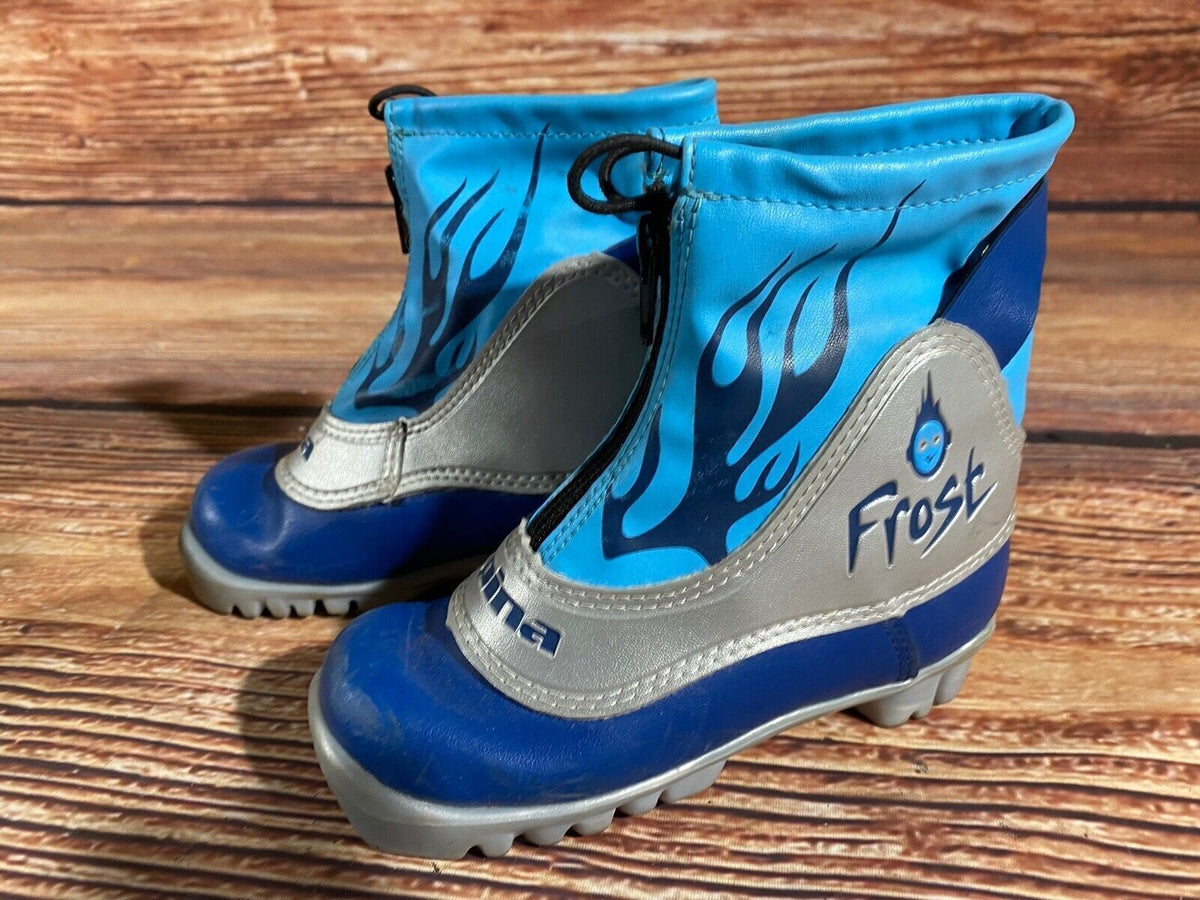Alpina Frost Cross Country Ski Boots Classic NNN EU 28 US 10.5 Kids 190mm A-1198