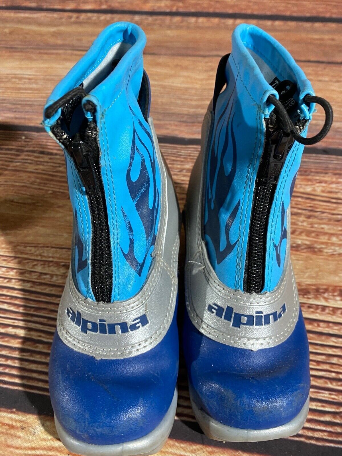 Alpina Frost Cross Country Ski Boots Classic NNN EU 28 US 10.5 Kids 190mm A-1198