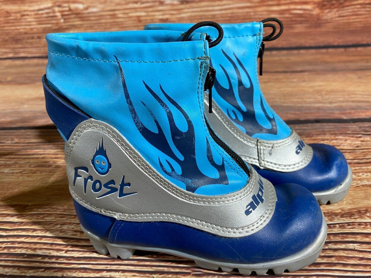 Alpina Frost Cross Country Ski Boots Classic NNN EU 28 US 10.5 Kids 190mm A-1198