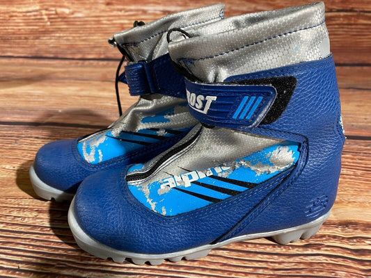 Alpina Frost Cross Country Ski Boots Classic NNN EU 32 US 1.5 Kids 215mm A-1291