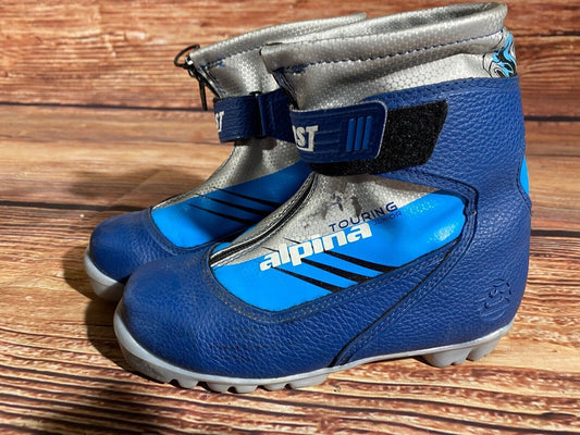 Alpina Frost Cross Country Ski Boots Classic NNN EU 34 US 3 Kids 225mm A-1196