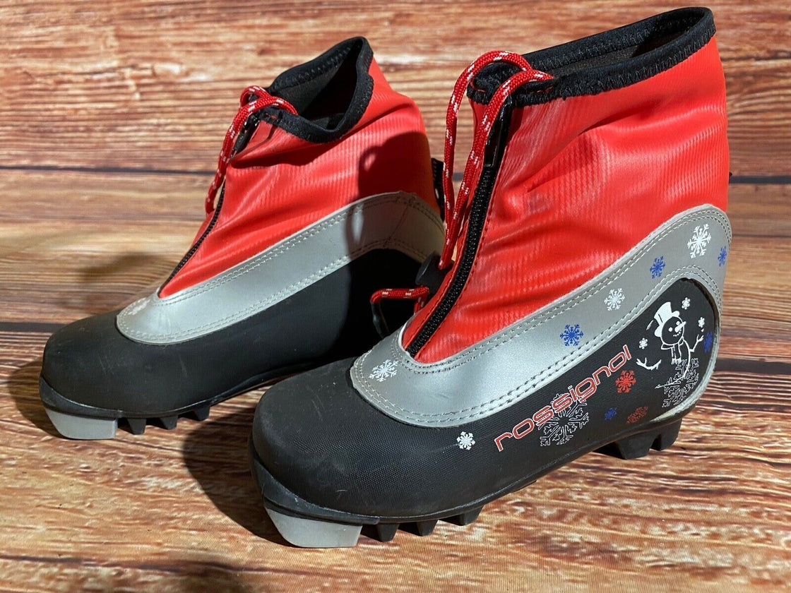 Rossignol Kids Nordic Cross Country Ski Boots Size EU30 US12 NNN O157