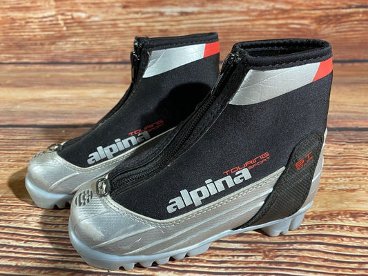 Alpina ST10jr Cross Country Ski Boots Classic NNN EU 28 US 10.5 Kids A-1205