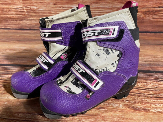 Alpina Frost Cross Country Ski Boots Classic NNN EU 29 US 11.5 Kids 195mm A-1185