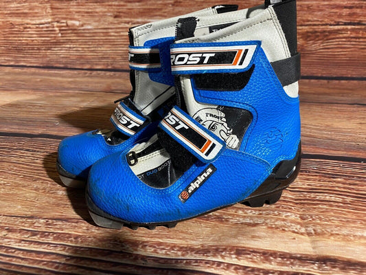 Alpina Frost Cross Country Ski Boots Classic NNN EU 31 US 13 Kids 205mm A-1345