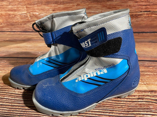 Alpina Frost Cross Country Ski Boots Classic NNN EU 36 US 4.5 Kids 235mm A-1289