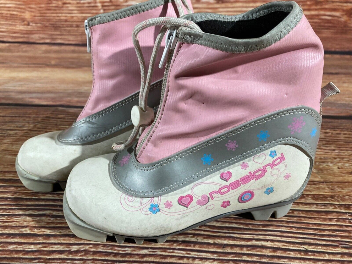 Rossignol Kids Nordic Cross Country Ski Boots Size EU30 US12 NNN O249