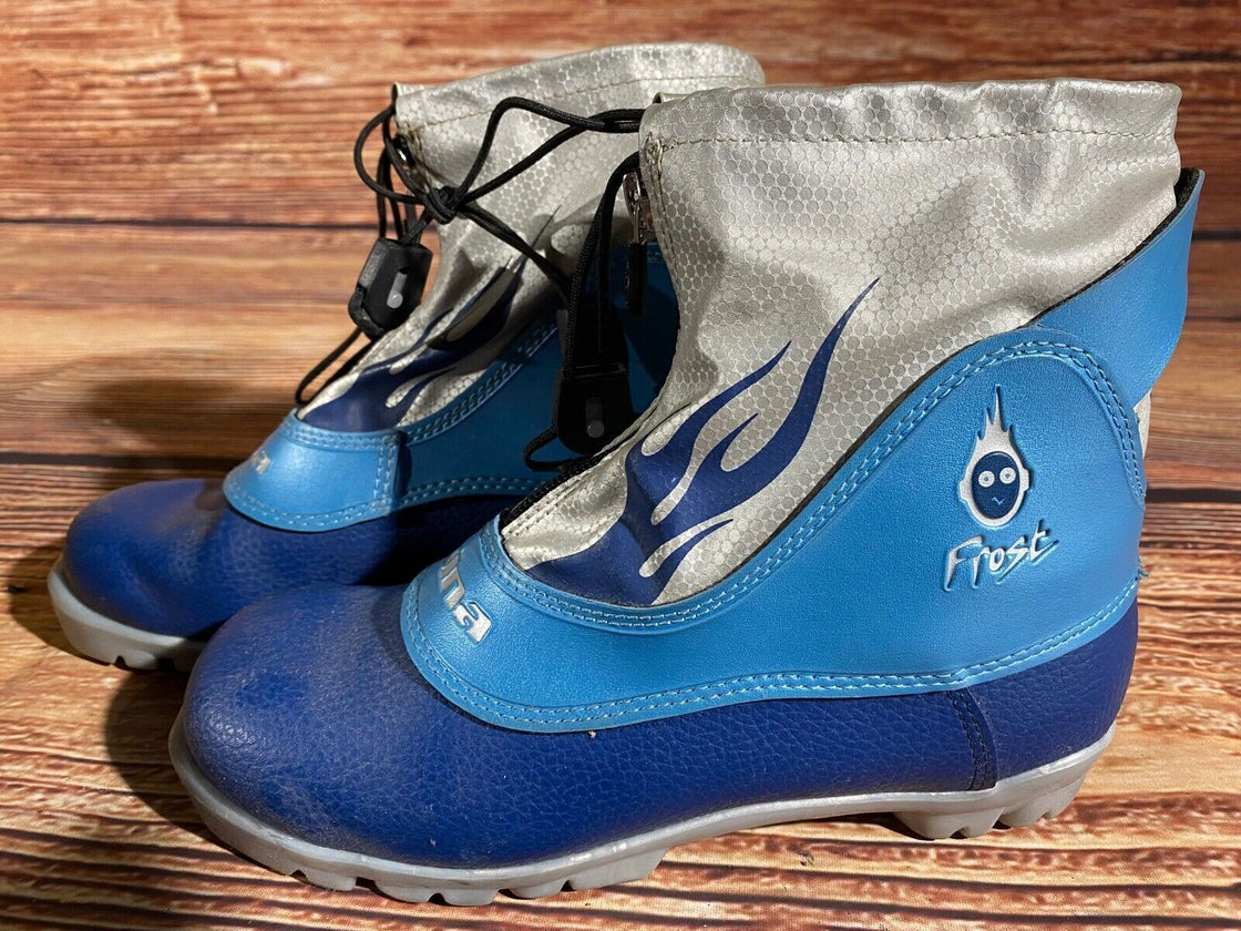 Alpina Frost Kids Nordic Cross Country Ski Boots Size EU36 US4.5 NNN A-1261