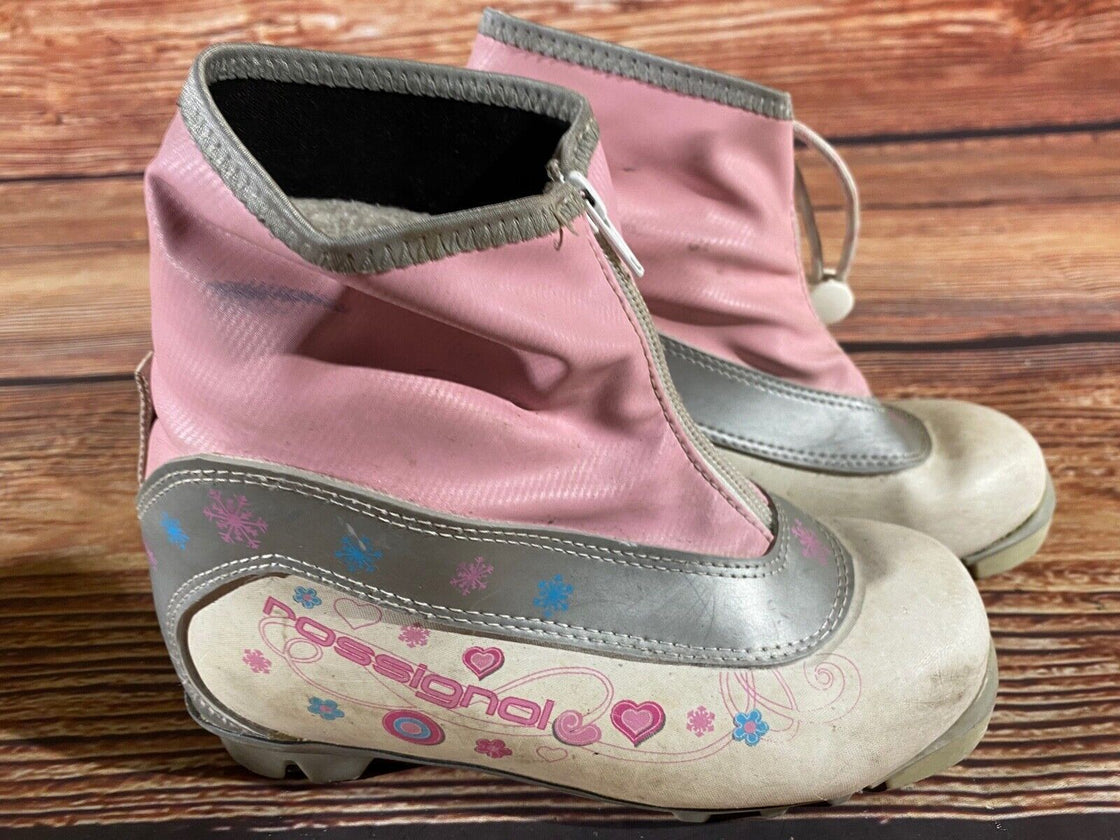 Rossignol Kids Nordic Cross Country Ski Boots Size EU34 US3 NNN O216