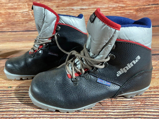 Alpina Cross Country Ski Boots Classic NNN EU 37 US 5 Kids 240mm A-1268
