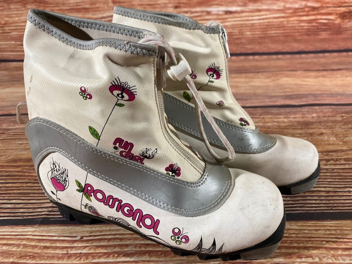 Rossignol Kids Nordic Cross Country Ski Boots Size EU34 US3 NNN O146