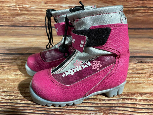 Alpina Frost Cross Country Ski Boots Classic NNN EU 28 US 10.5 Kids 185mm A-1133