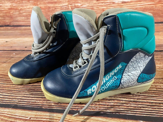 Rossignol Cross Country Ski Boots Classic NNN EU 34 US 3 Kids 220mm O198