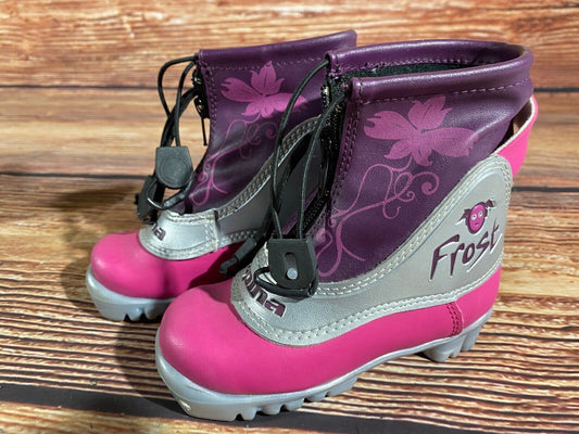 Alpina Frost Cross Country Ski Boots Classic NNN EU 26 US 9 Kids 173mm A-1329