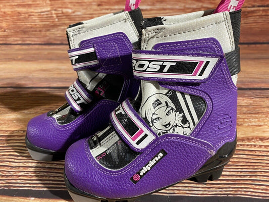 Alpina Frost Cross Country Ski Boots Classic NNN EU 26 US 9 Kids 173mm A-1327