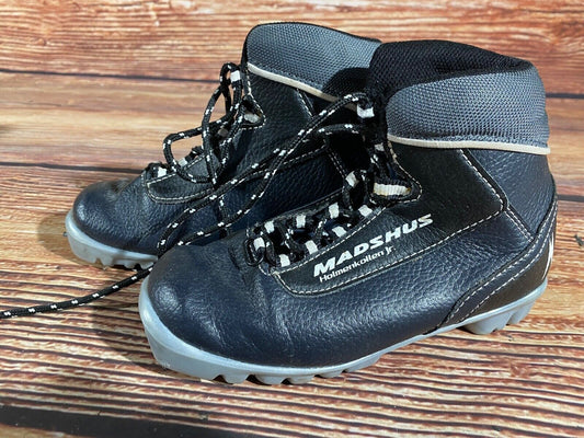 Madshus Holmenkollen Cross Country Ski Boots Classic NNN EU 32 US 1.5 Kids M196