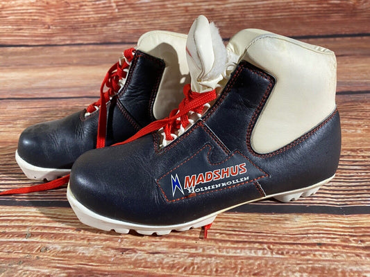 Madshus Hollmenkoll Cross Country Ski Boots Classic NNN EU 36 US 3.5 Kids M213
