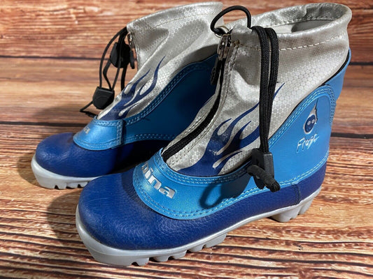 Alpina Frost Cross Country Ski Boots Classic NNN EU 29 US 11.5 Kids 195mm A-1235