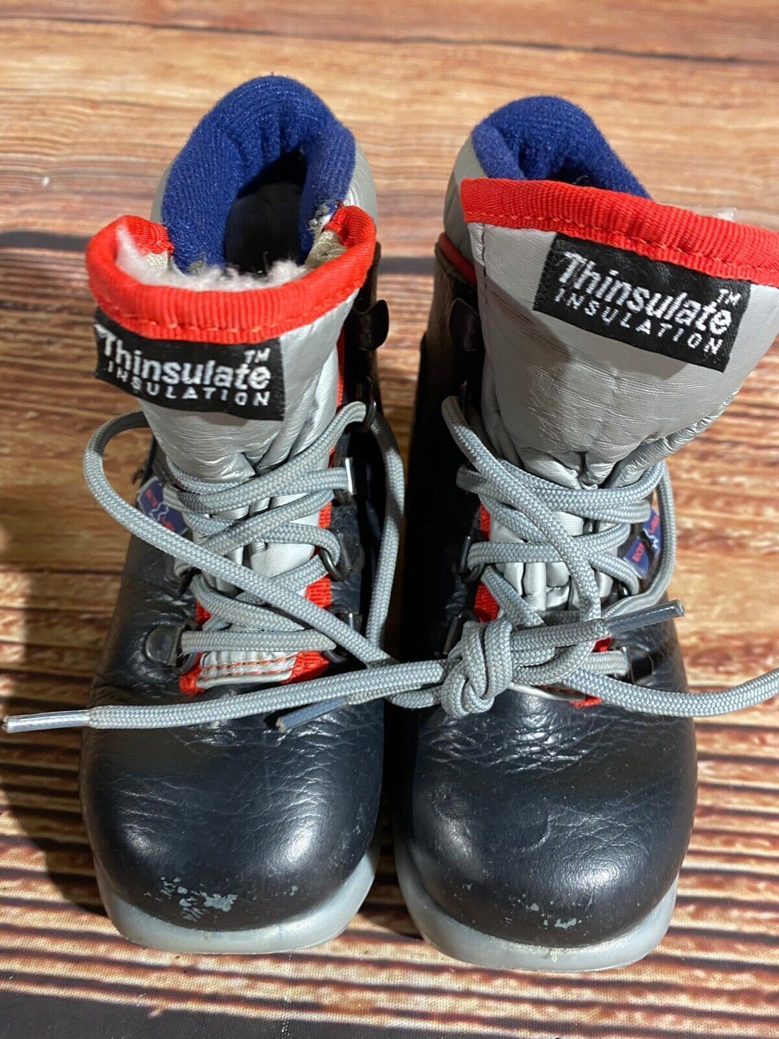 Alpina Touring Kids Nordic Cross Country Ski Boots Size EU26 US9 NNN A-1322