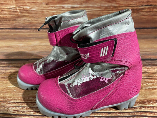 Alpina Frost Cross Country Ski Boots Classic NNN EU 28 US 10.5 Kids 190mm A-1233