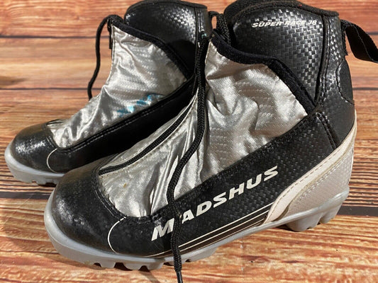 Madshus Super Race Cross Country Ski Boots Classic NNN EU 33 US 1.5 Kids M244