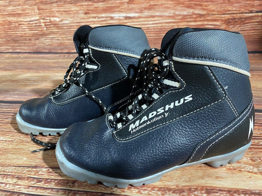 Madshus Holmenkollen Cross Country Ski Boots Classic NNN EU 33 US 1.5 Kids M193