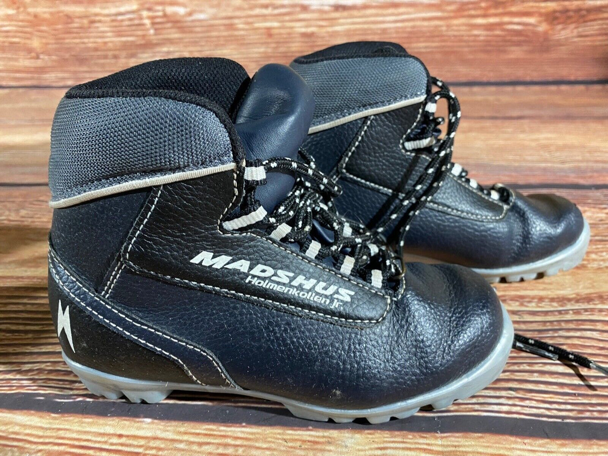 Madshus Holmenkollen Cross Country Ski Boots Classic NNN EU 33 US 1.5 Kids M193