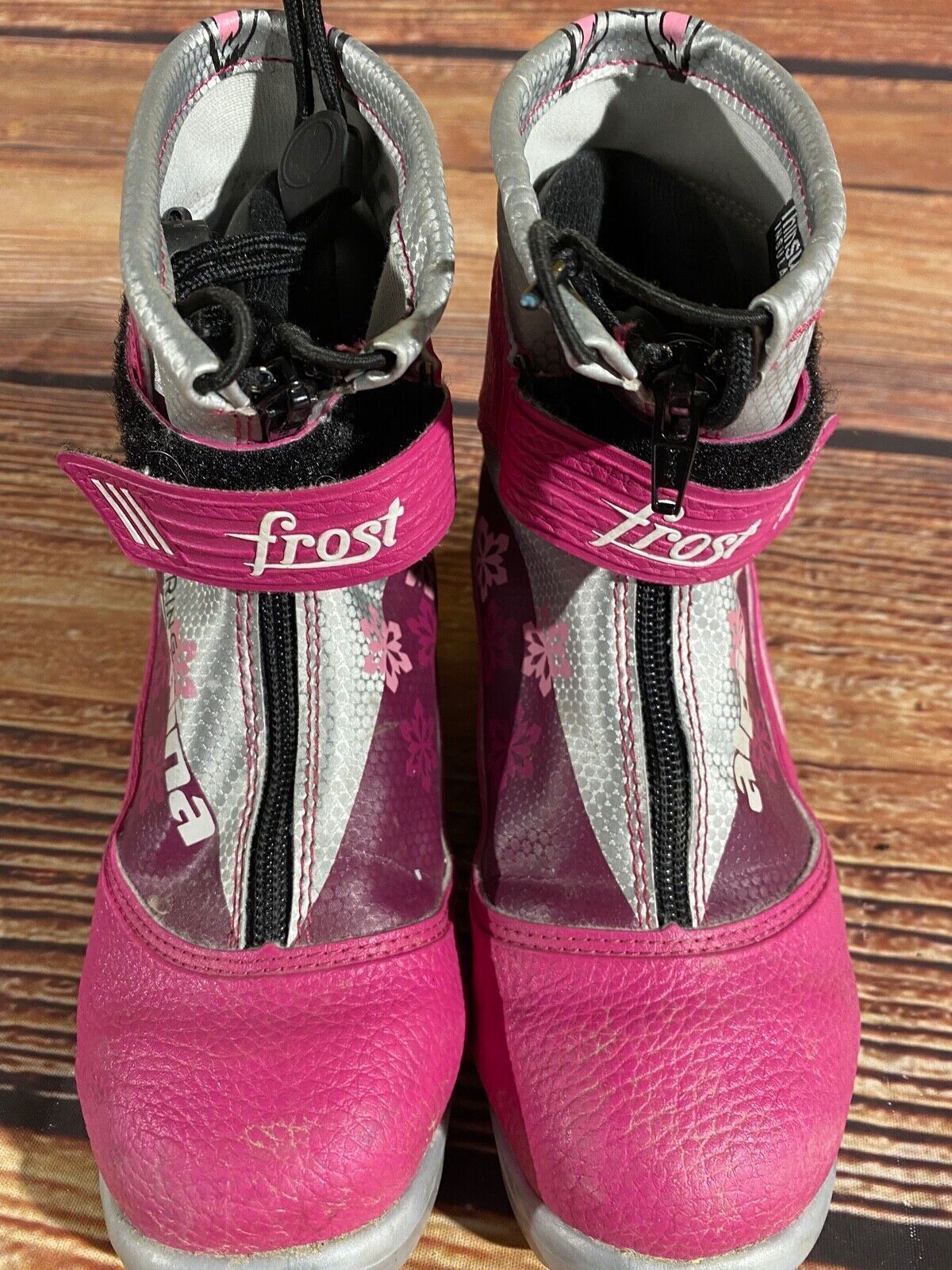 Alpina Frost Cross Country Ski Boots Classic NNN EU 34 US 3 Kids 225mm A-1272