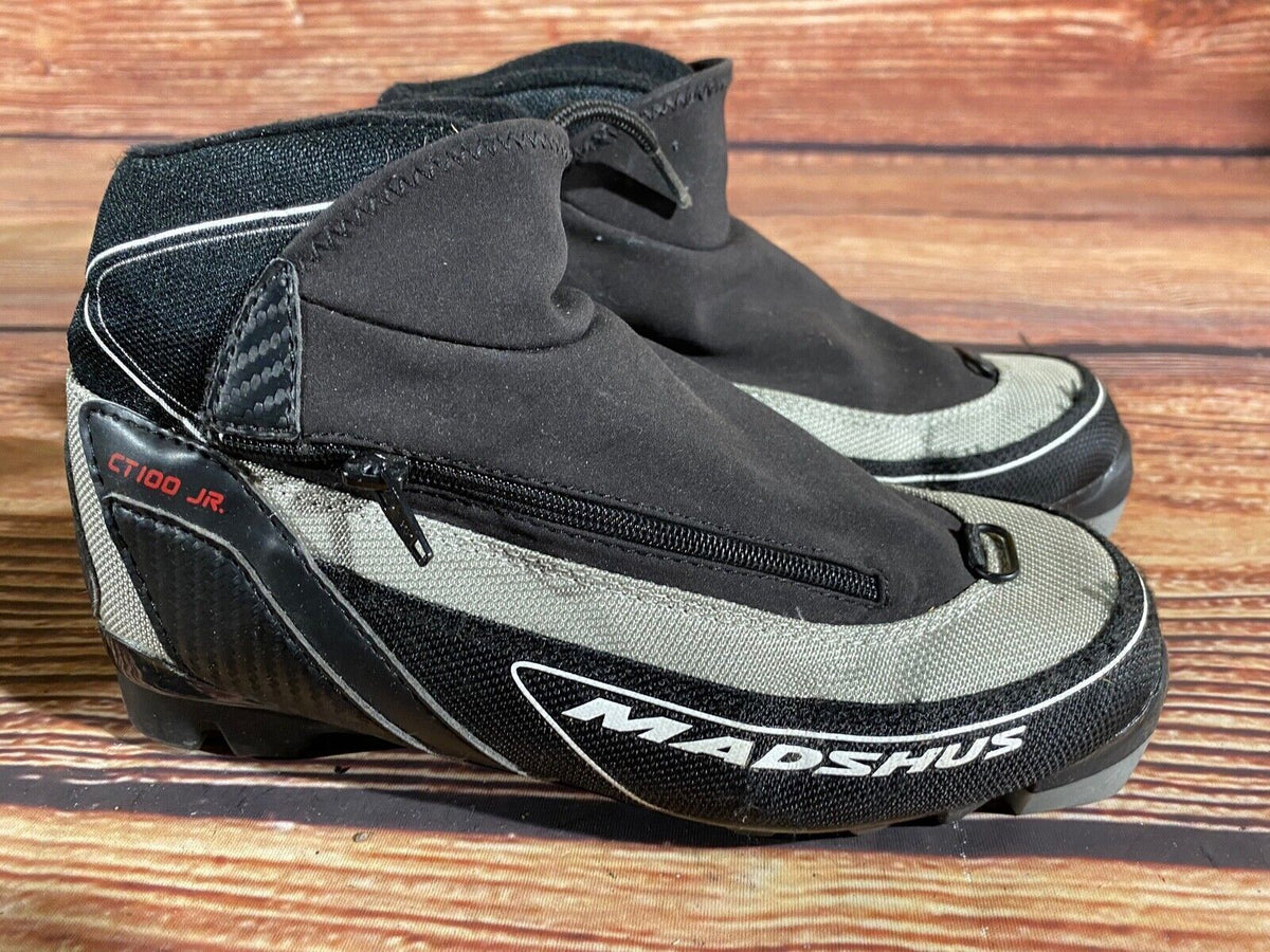 Madshus CT100jr Cross Country Ski Boots Classic NNN EU 34 US 2 Kids 215mm M222