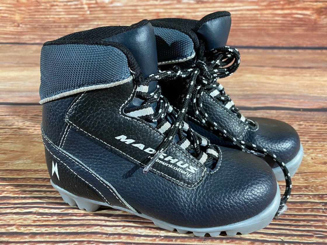 Madshus Holm Kids Nordic Cross Country Ski Boots Size EU28 US10.5 NNN M255