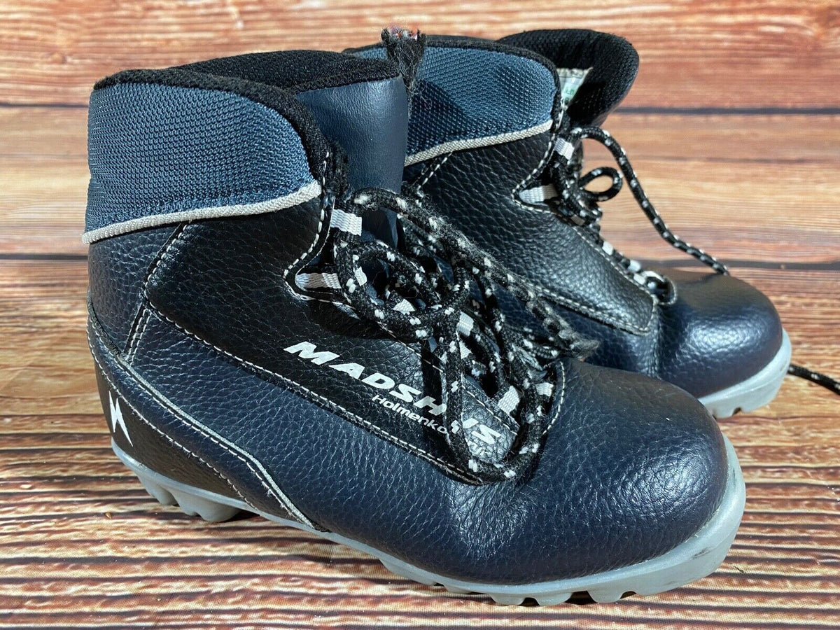 Madshus Holm Cross Country Ski Boots Classic NNN EU 31 US 13 Kids 195mm M256