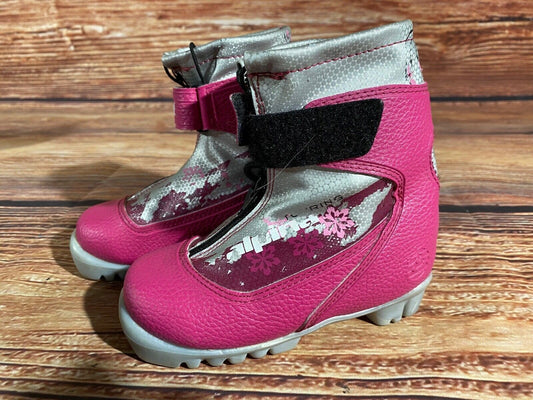 Alpina Frost Cross Country Ski Boots Classic NNN EU 28 US 10.5 Kids 185mm A-1294