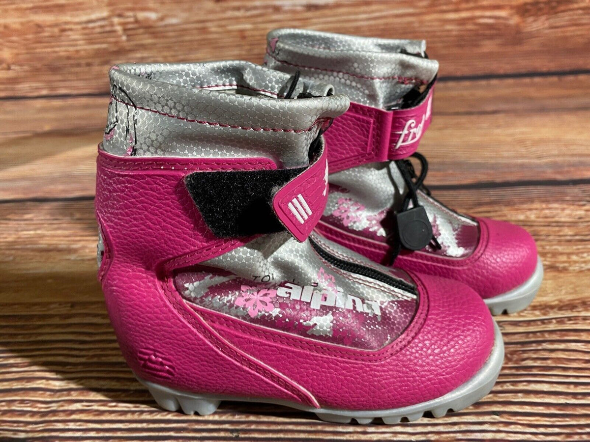 Alpina Frost Cross Country Ski Boots Classic NNN EU 28 US 10.5 Kids 185mm A-1294