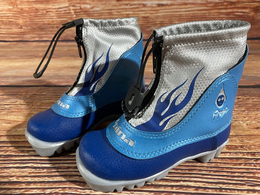 Alpina Frost Cross Country Ski Boots Classic NNN EU 25 US 8.5 Kids 168mm A-1192