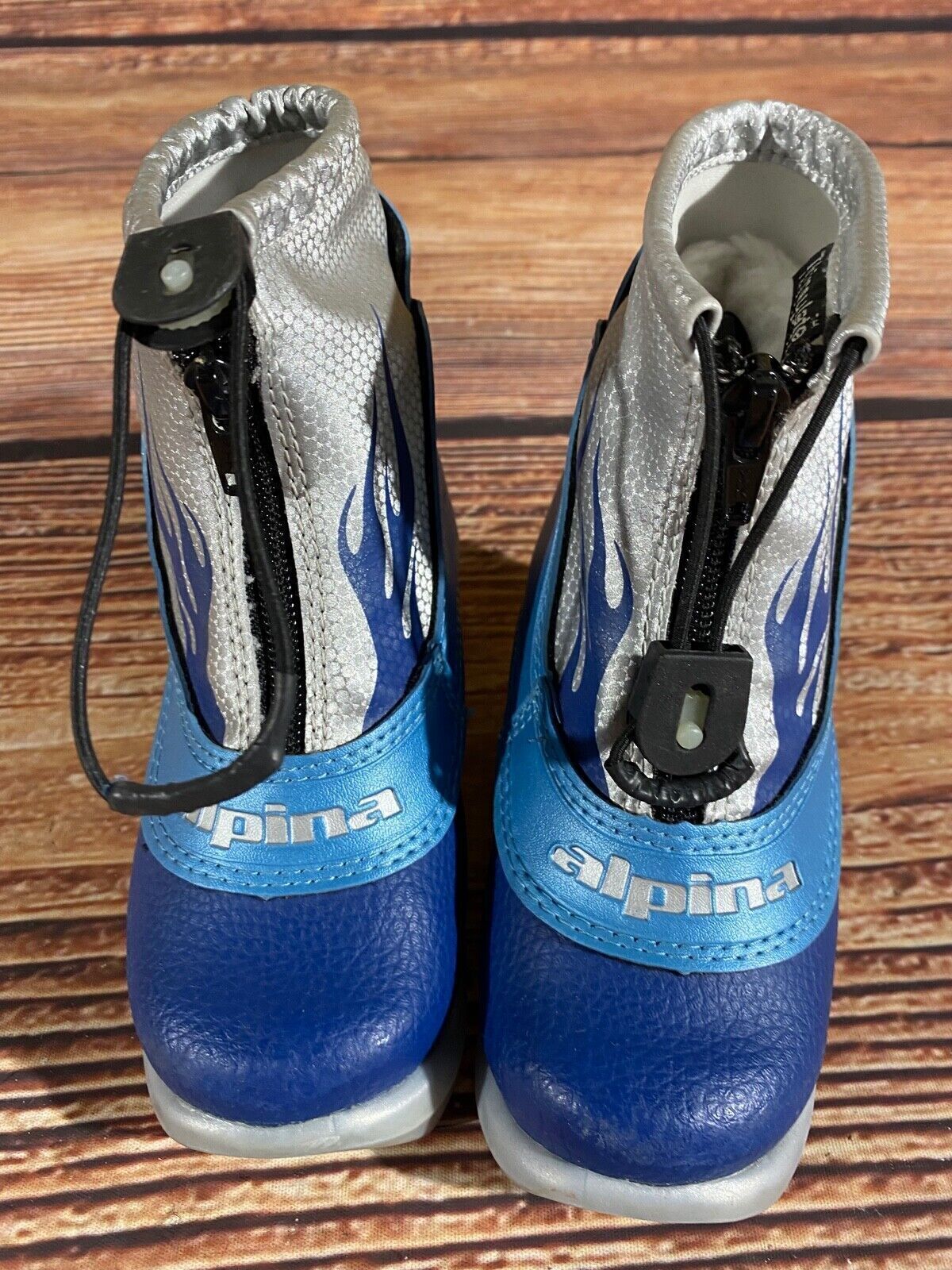 Alpina Frost Cross Country Ski Boots Classic NNN EU 25 US 8.5 Kids 168mm A-1192
